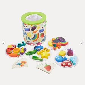 Vilac Touch and Find + Bingo Toddler Learning Toy Game